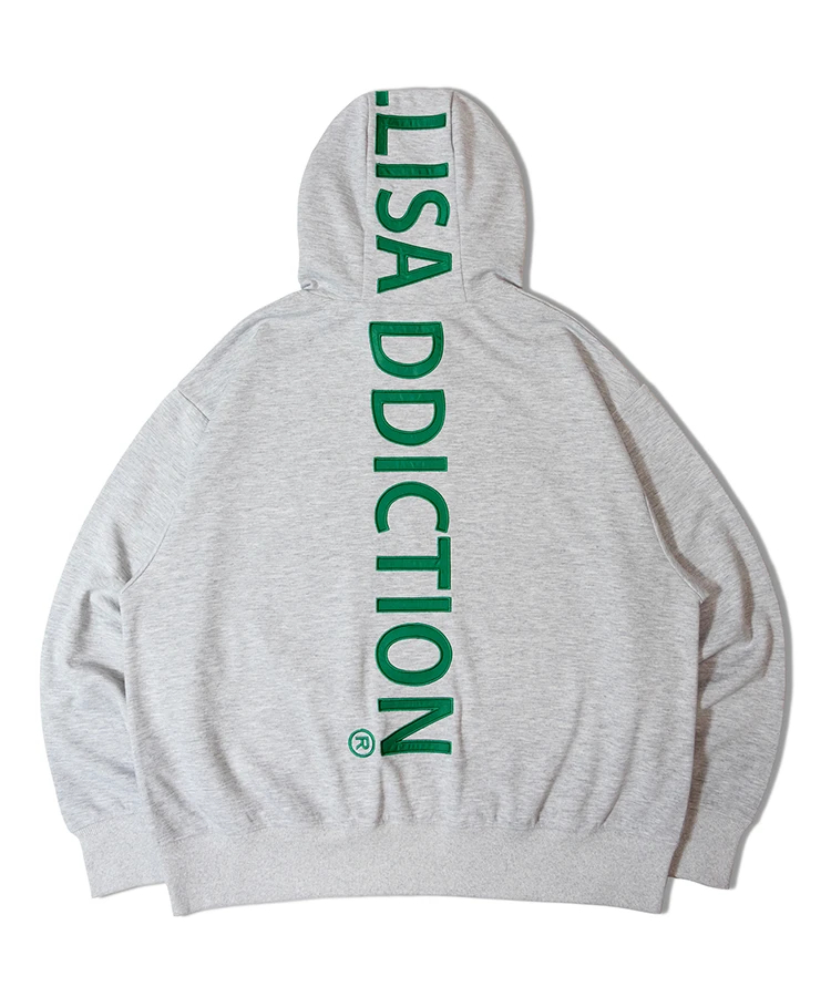 JACKROSE(ジャックローズ) |GA BACK-LOGO ZIP HOODIE ＊セットアップ対応（MENS) 