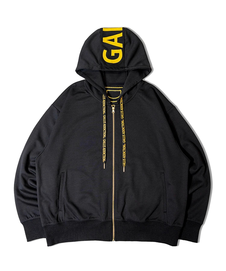 JACKROSE(ジャックローズ) |GA BACK-LOGO ZIP HOODIE ＊セットアップ対応（MENS) 