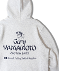 JACKROSE(ジャックローズ) |Russell×Gary YAMAMOTO/ラッセル×ゲーリーヤマモト BACK LOGO HOODIE(MENS)