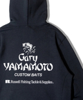 JACKROSE(ジャックローズ) |Russell×Gary YAMAMOTO/ラッセル×ゲーリーヤマモト BACK LOGO HOODIE(MENS)