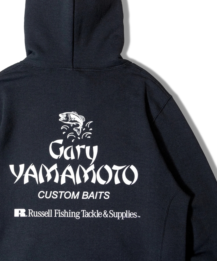 JACKROSE(ジャックローズ) |Russell×Gary YAMAMOTO/ラッセル×ゲーリーヤマモト BACK LOGO HOODIE(MENS)