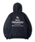 JACKROSE(ジャックローズ) |Russell×Gary YAMAMOTO/ラッセル×ゲーリーヤマモト BACK LOGO HOODIE(MENS)