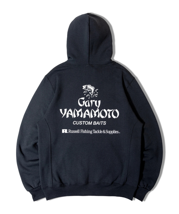JACKROSE(ジャックローズ) |Russell×Gary YAMAMOTO/ラッセル×ゲーリーヤマモト BACK LOGO HOODIE(MENS)