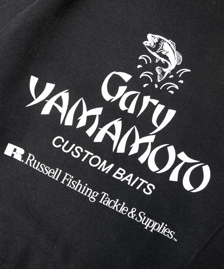 JACKROSE(ジャックローズ) |Russell×Gary YAMAMOTO/ラッセル×ゲーリーヤマモト BACK LOGO HOODIE(MENS)