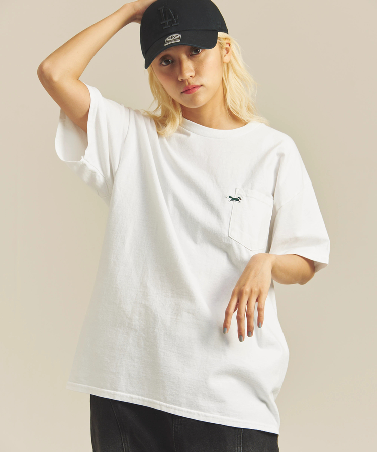 JACKROSE(ジャックローズ) |PENNEY'S/ぺニーズ THE FOX ONE-POINT OVER-DYE POCKET SS TEE(MENS)