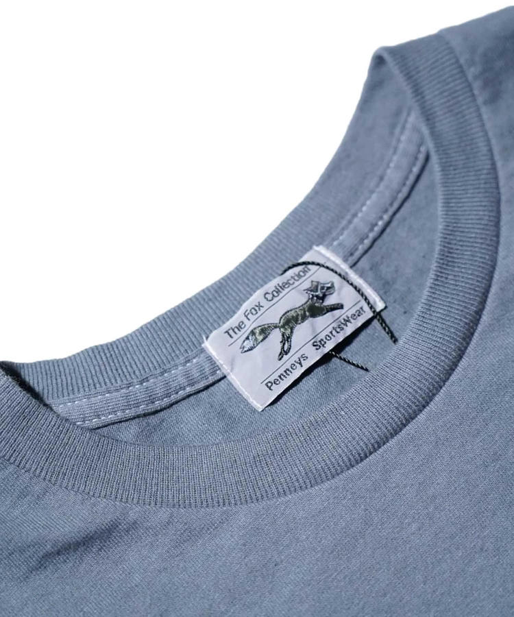 JACKROSE(ジャックローズ) |PENNEY'S/ぺニーズ THE FOX ONE-POINT OVER-DYE POCKET SS TEE(MENS)