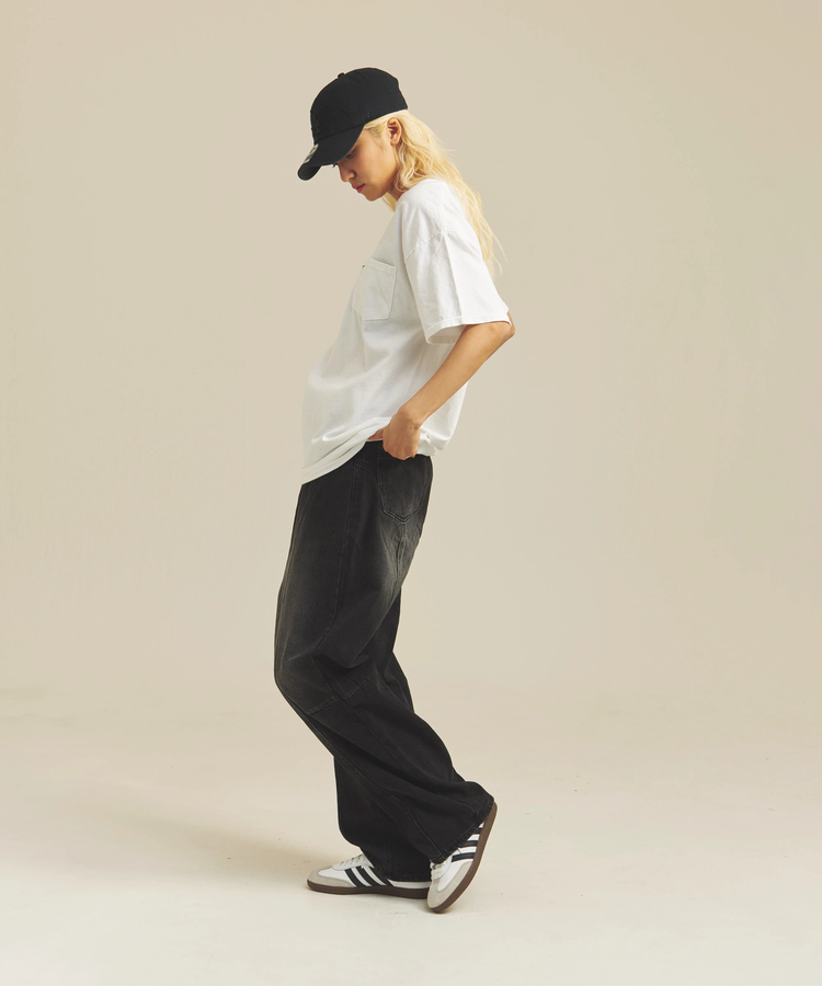 JACKROSE(ジャックローズ) |PENNEY'S/ぺニーズ THE FOX ONE-POINT OVER-DYE POCKET SS TEE(MENS)