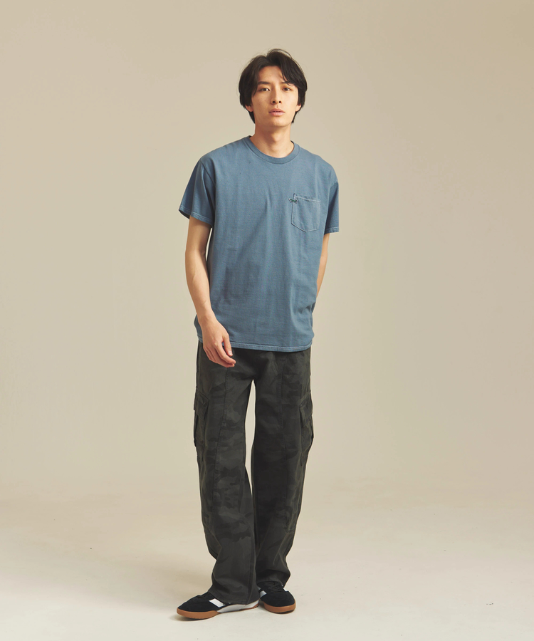 JACKROSE(ジャックローズ) |PENNEY'S/ぺニーズ THE FOX ONE-POINT OVER-DYE POCKET SS TEE(MENS)