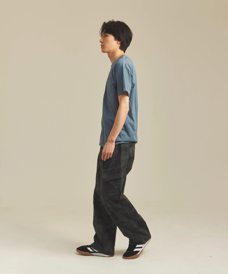 JACKROSE(ジャックローズ) |PENNEY'S/ぺニーズ THE FOX ONE-POINT OVER-DYE POCKET SS TEE(MENS)