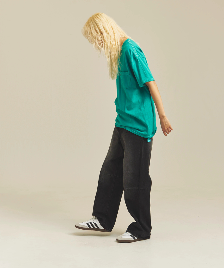 JACKROSE(ジャックローズ) |PENNEY'S/ぺニーズ THE FOX ONE-POINT OVER-DYE POCKET SS TEE(MENS)