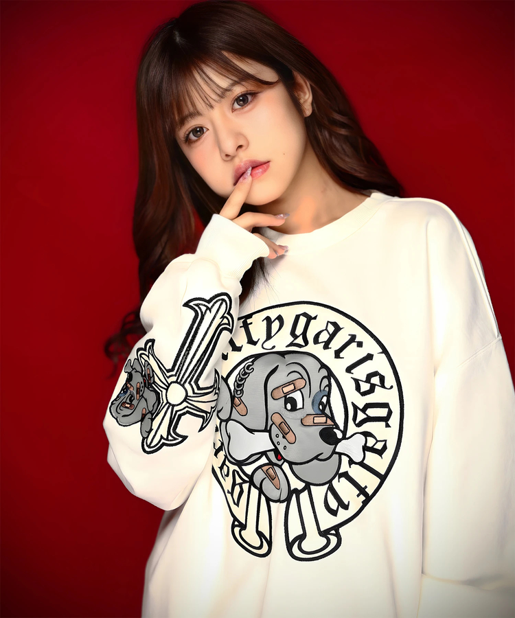 JACKROSE(ジャックローズ) |【GALFY×GALLIS ADDICTION】ガリノハーツクルースウェット(MENS)