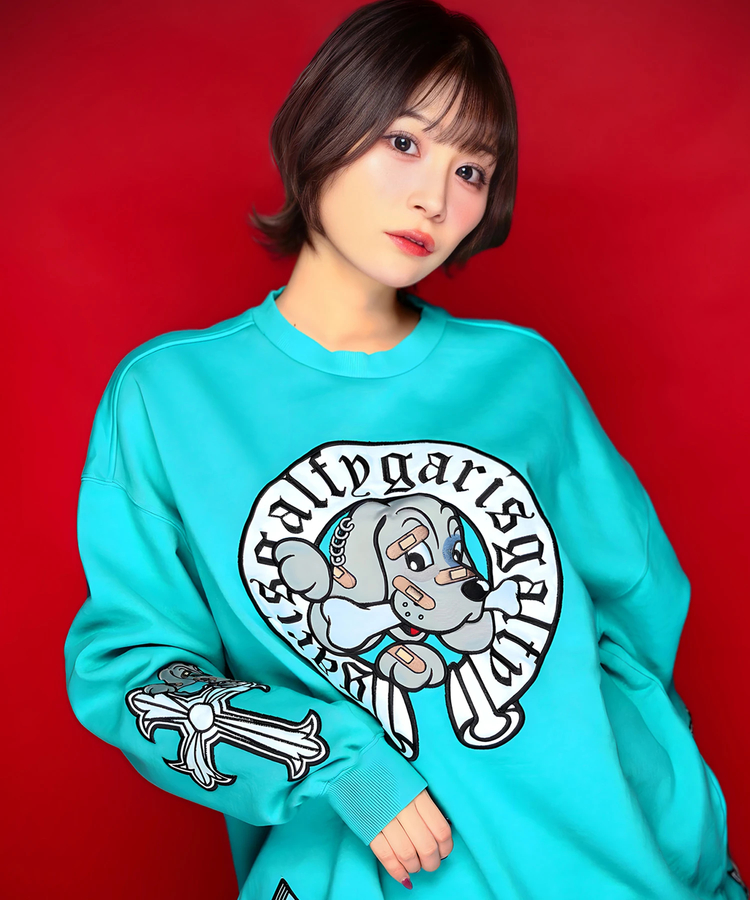 JACKROSE(ジャックローズ) |【GALFY×GALLIS ADDICTION】ガリノハーツクルースウェット(MENS)