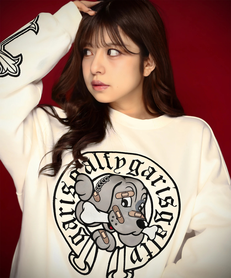 JACKROSE(ジャックローズ) |【GALFY×GALLIS ADDICTION】ガリノハーツクルースウェット(MENS)