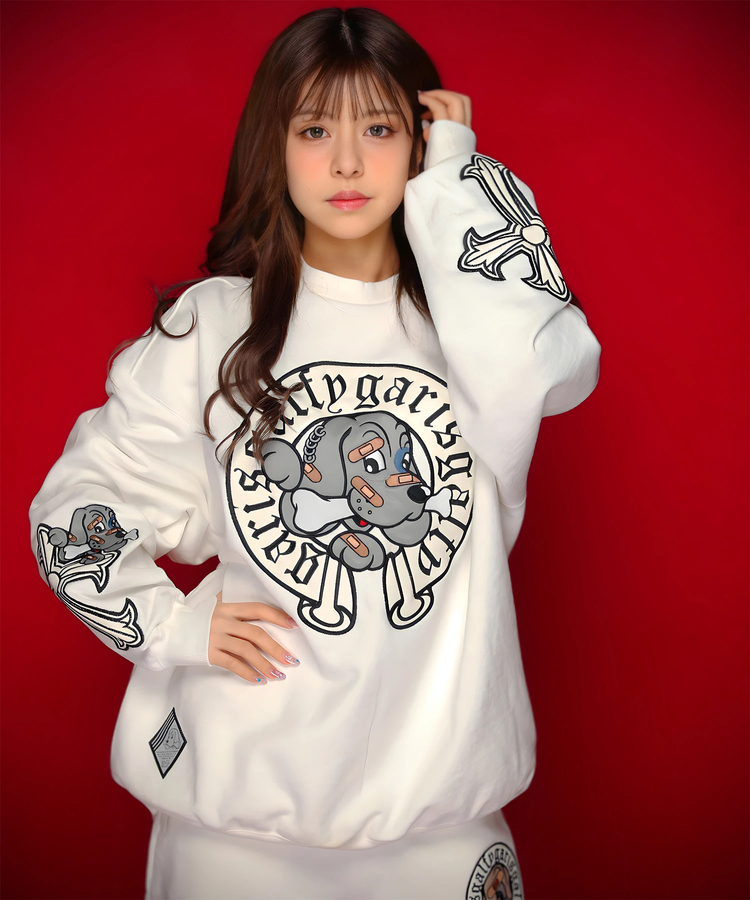JACKROSE(ジャックローズ) |【GALFY×GALLIS ADDICTION】ガリノハーツクルースウェット(MENS)