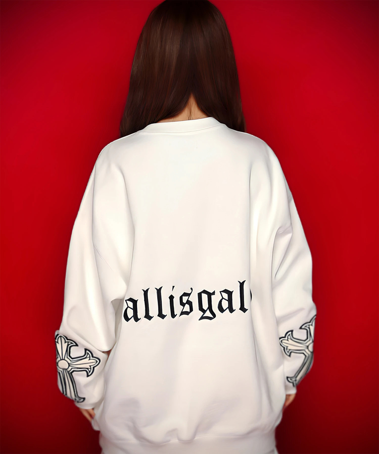 JACKROSE(ジャックローズ) |【GALFY×GALLIS ADDICTION】ガリノハーツクルースウェット(MENS)