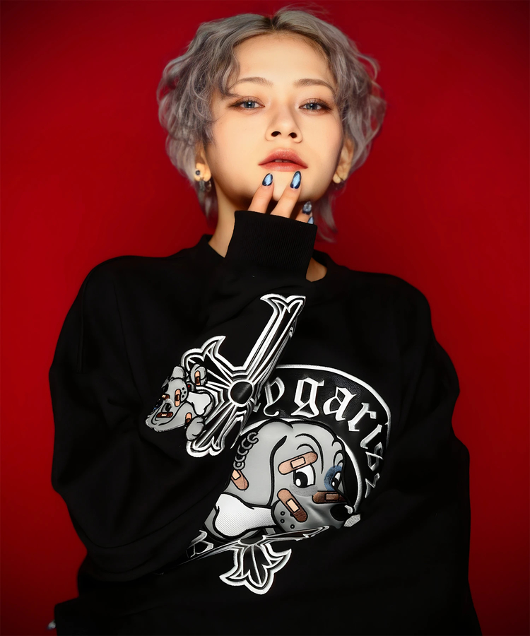 JACKROSE(ジャックローズ) |【GALFY×GALLIS ADDICTION】ガリノハーツクルースウェット(MENS)