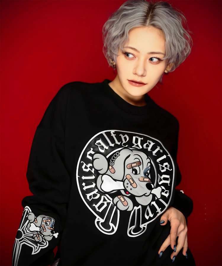 JACKROSE(ジャックローズ) |【GALFY×GALLIS ADDICTION】ガリノハーツクルースウェット(MENS)