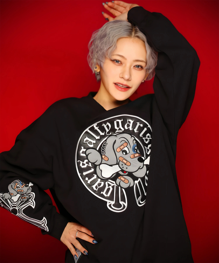 JACKROSE(ジャックローズ) |【GALFY×GALLIS ADDICTION】ガリノハーツクルースウェット(MENS)