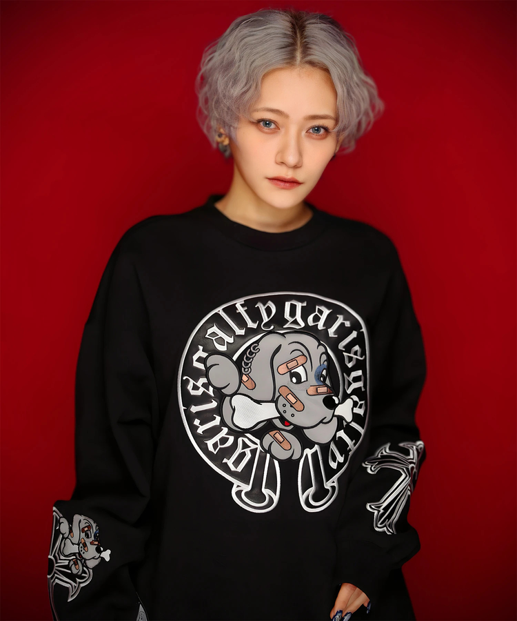 JACKROSE(ジャックローズ) |【GALFY×GALLIS ADDICTION】ガリノハーツクルースウェット(MENS)
