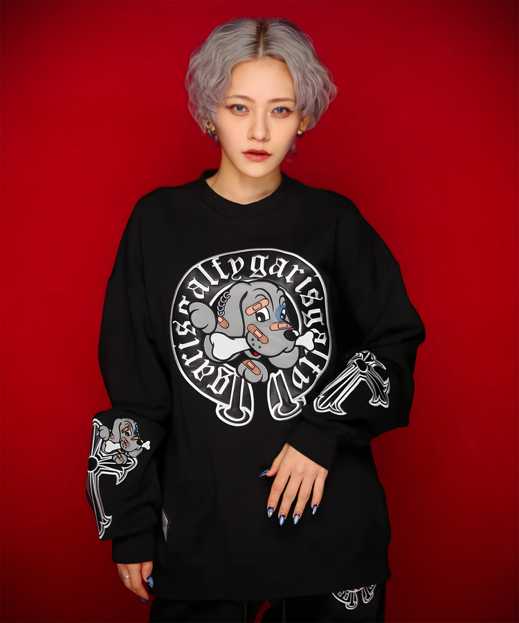 JACKROSE(ジャックローズ) |【GALFY×GALLIS ADDICTION】ガリノハーツクルースウェット(MENS)