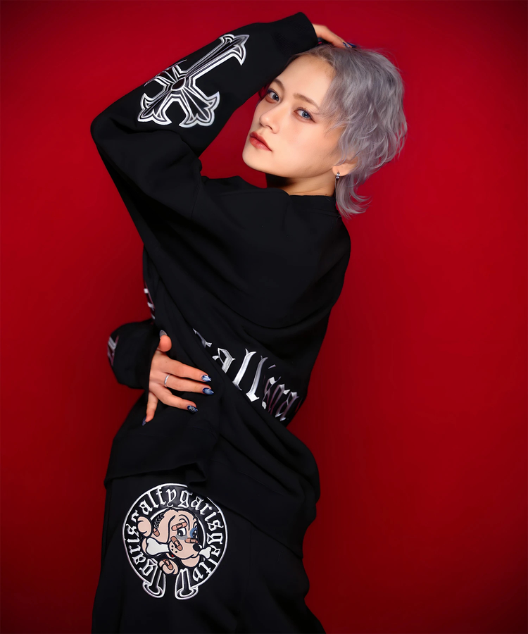 JACKROSE(ジャックローズ) |【GALFY×GALLIS ADDICTION】ガリノハーツクルースウェット(MENS)