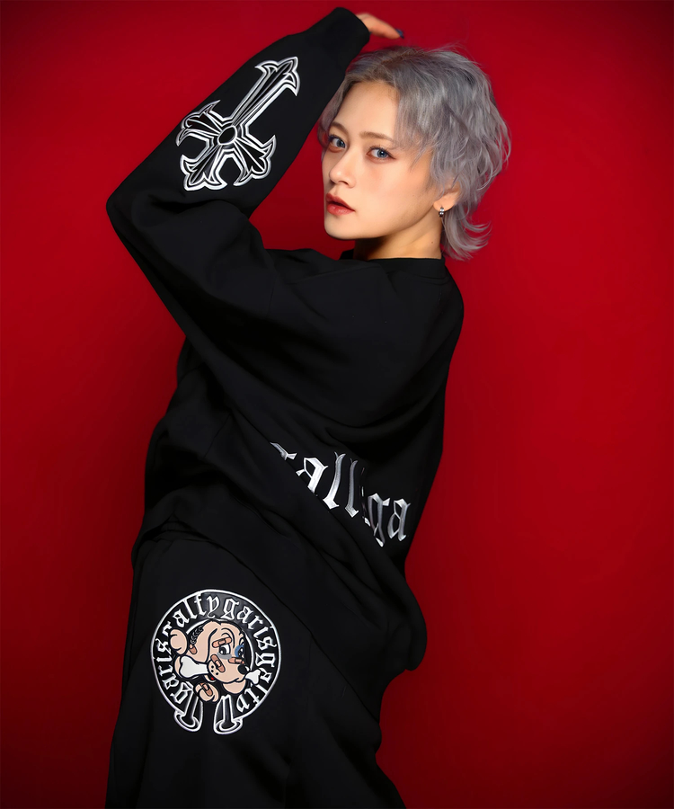 JACKROSE(ジャックローズ) |【GALFY×GALLIS ADDICTION】ガリノハーツクルースウェット(MENS)