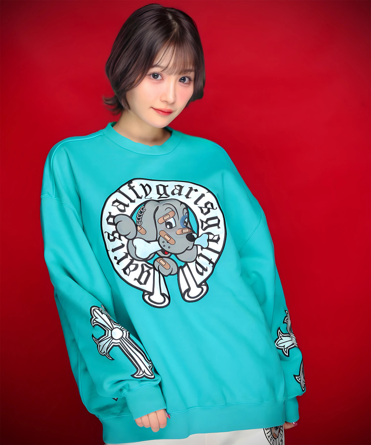 JACKROSE(ジャックローズ) |【GALFY×GALLIS ADDICTION】ガリノハーツクルースウェット(MENS)