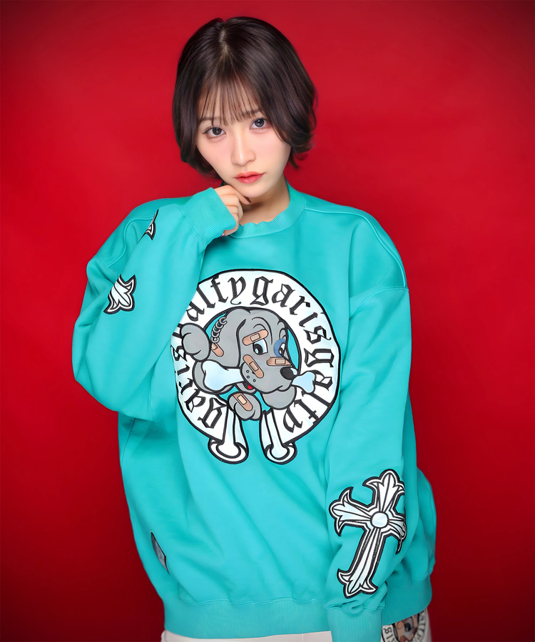 JACKROSE(ジャックローズ) |【GALFY×GALLIS ADDICTION】ガリノハーツクルースウェット(MENS)