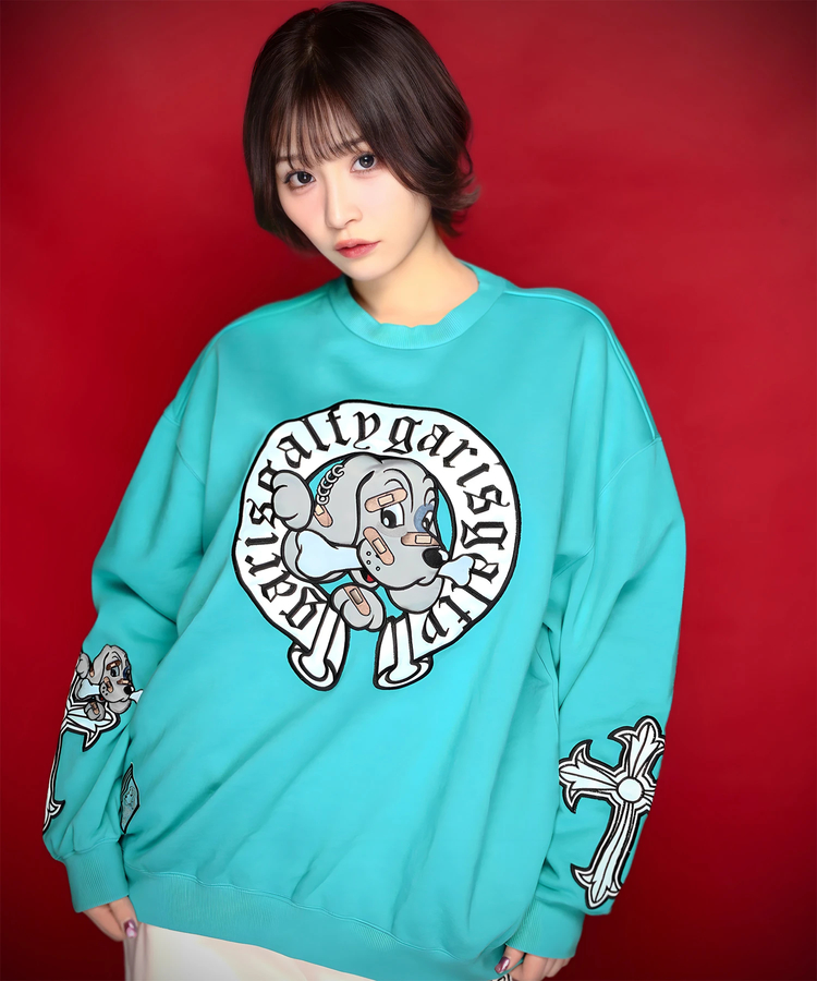 JACKROSE(ジャックローズ) |【GALFY×GALLIS ADDICTION】ガリノハーツクルースウェット(MENS)