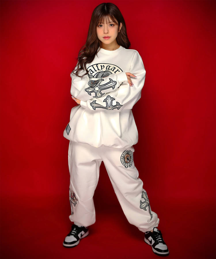 JACKROSE(ジャックローズ) |【GALFY×GALLIS ADDICTION】ガリノハーツクルースウェット(MENS)