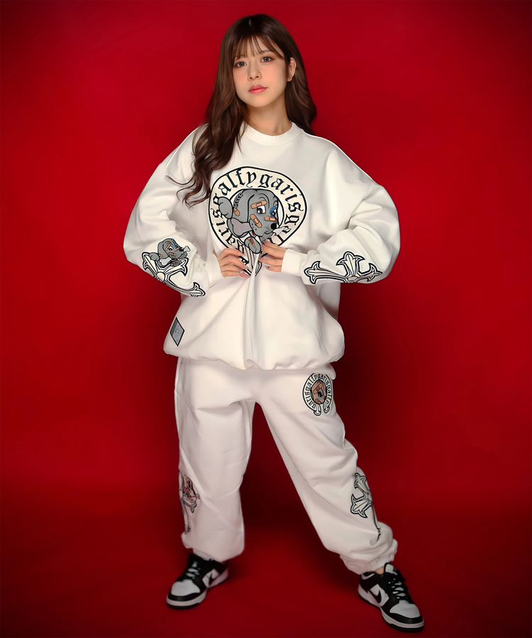 JACKROSE(ジャックローズ) |【GALFY×GALLIS ADDICTION】ガリノハーツクルースウェット(MENS)
