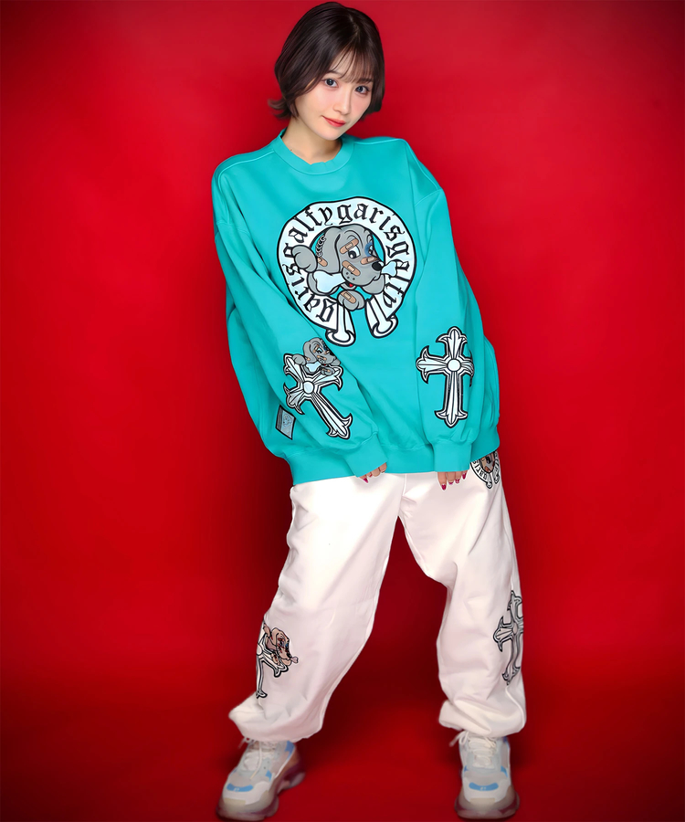 JACKROSE(ジャックローズ) |【GALFY×GALLIS ADDICTION】ガリノハーツクルースウェット(MENS)