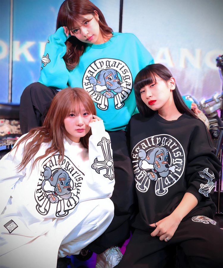 JACKROSE(ジャックローズ) |【GALFY×GALLIS ADDICTION】ガリノハーツクルースウェット(MENS)