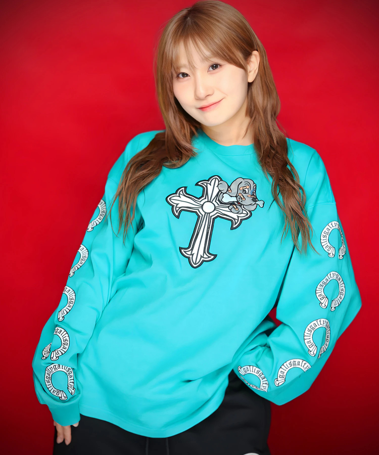JACKROSE(ジャックローズ) |【GALFY×GALLIS ADDICTION】ガリノハーツロンTee(MENS/WOMENS)