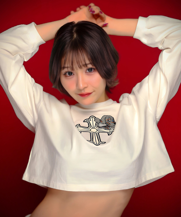 JACKROSE(ジャックローズ) |【GALFY×GALLIS ADDICTION】ガリノハーツロンTee(MENS/WOMENS)