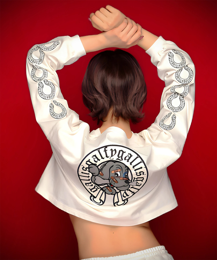 JACKROSE(ジャックローズ) |【GALFY×GALLIS ADDICTION】ガリノハーツロンTee(MENS/WOMENS)