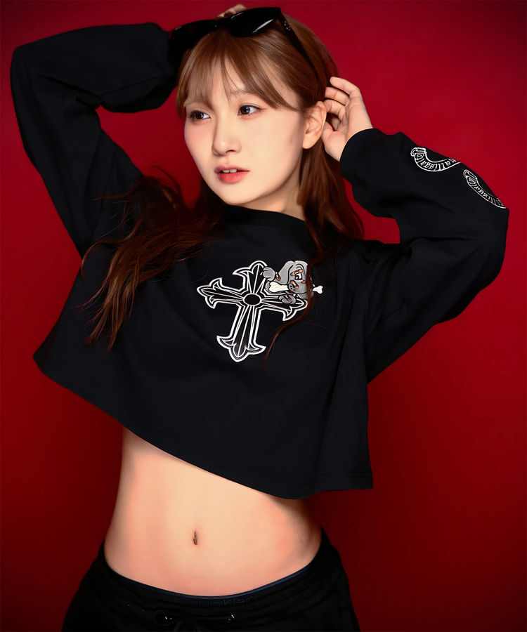 JACKROSE(ジャックローズ) |【GALFY×GALLIS ADDICTION】ガリノハーツロンTee(MENS/WOMENS)