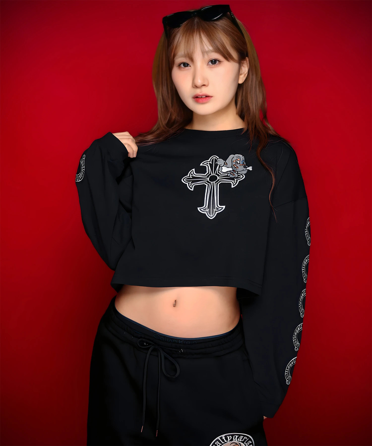 JACKROSE(ジャックローズ) |【GALFY×GALLIS ADDICTION】ガリノハーツロンTee(MENS/WOMENS)