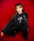 JACKROSE(ジャックローズ) |【GALFY×GALLIS ADDICTION】ガリノハーツロンTee(MENS/WOMENS)