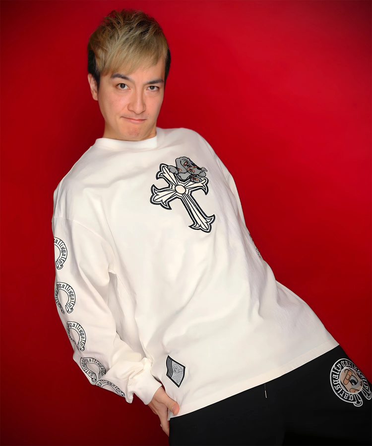 JACKROSE(ジャックローズ) |【GALFY×GALLIS ADDICTION】ガリノハーツロンTee(MENS/WOMENS)
