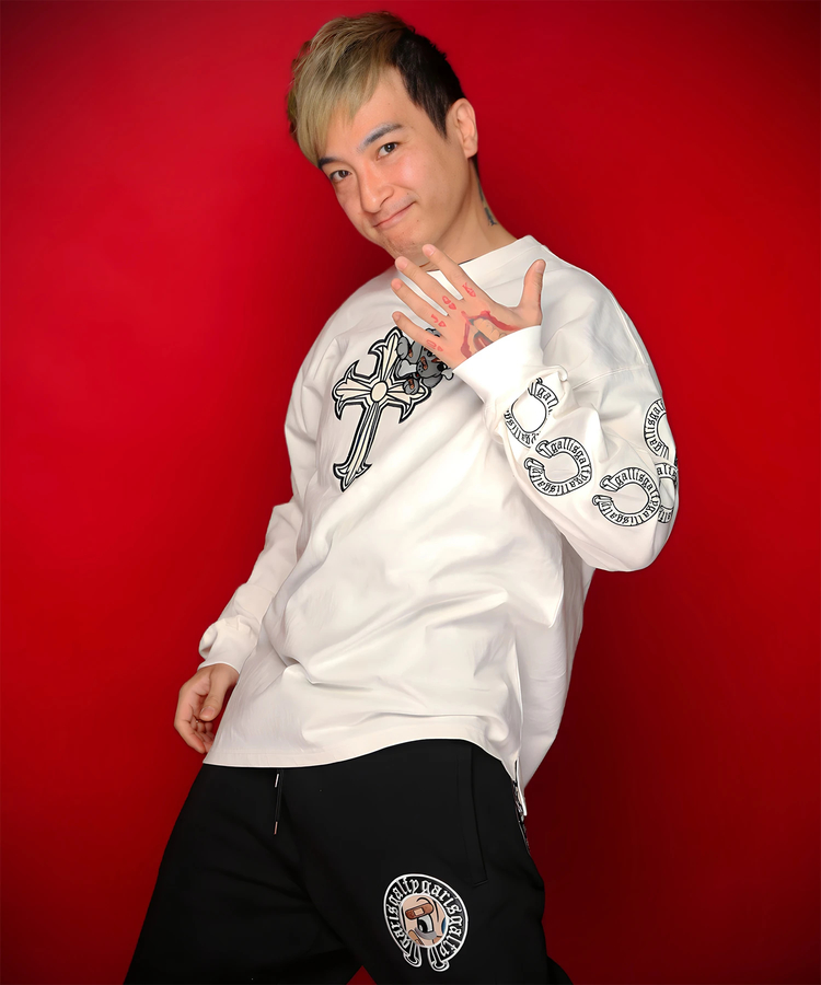 JACKROSE(ジャックローズ) |【GALFY×GALLIS ADDICTION】ガリノハーツロンTee(MENS/WOMENS)