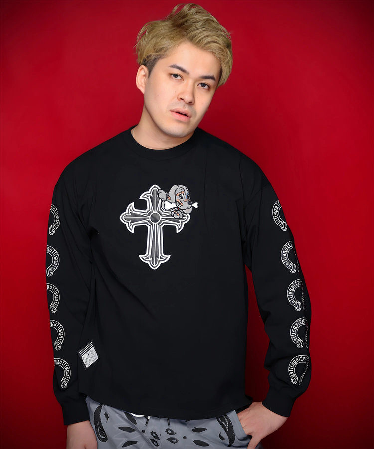 JACKROSE(ジャックローズ) |【GALFY×GALLIS ADDICTION】ガリノハーツロンTee(MENS/WOMENS)