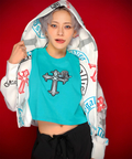 JACKROSE(ジャックローズ) |【GALFY×GALLIS ADDICTION】ガラノハーツジップパーカー(MENS/WOMENS)
