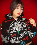 JACKROSE(ジャックローズ) |【GALFY×GALLIS ADDICTION】ガラノハーツジップパーカー(MENS/WOMENS)