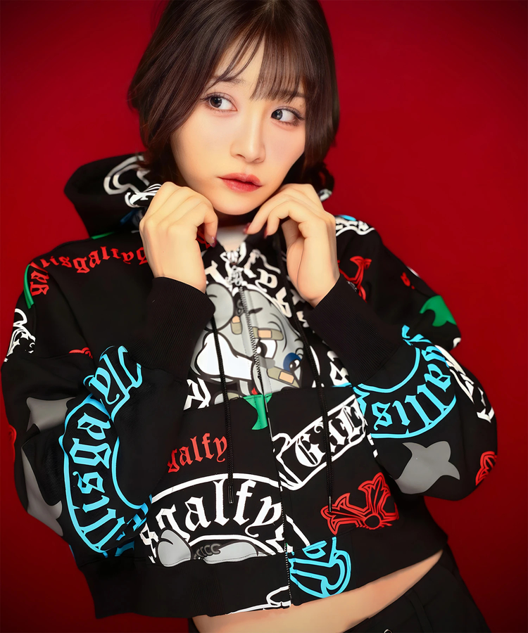 JACKROSE(ジャックローズ) |【GALFY×GALLIS ADDICTION】ガラノハーツジップパーカー(MENS/WOMENS)