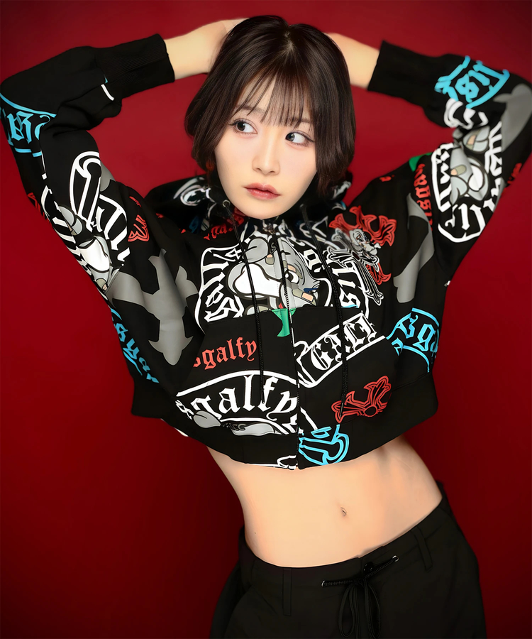 JACKROSE(ジャックローズ) |【GALFY×GALLIS ADDICTION】ガラノハーツジップパーカー(MENS/WOMENS)