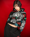 JACKROSE(ジャックローズ) |【GALFY×GALLIS ADDICTION】ガラノハーツジップパーカー(MENS/WOMENS)