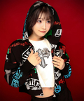 JACKROSE(ジャックローズ) |【GALFY×GALLIS ADDICTION】ガラノハーツジップパーカー(MENS/WOMENS)
