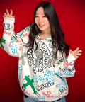 JACKROSE(ジャックローズ) |【GALFY×GALLIS ADDICTION】ガラノハーツジップパーカー(MENS/WOMENS)
