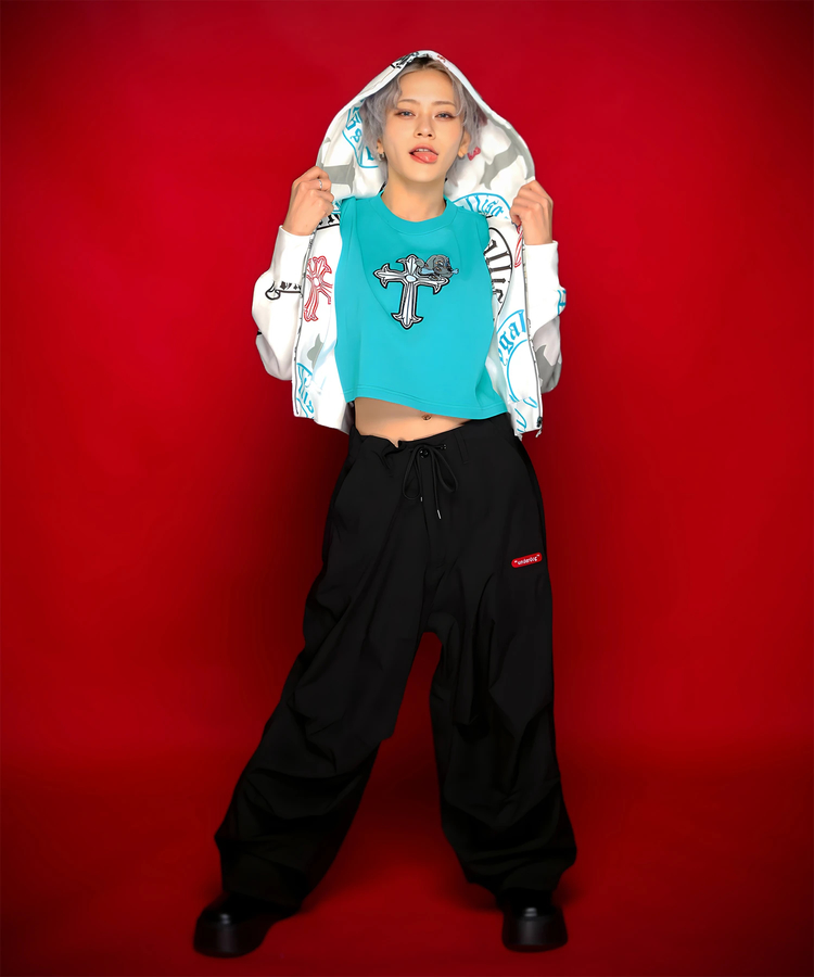 JACKROSE(ジャックローズ) |【GALFY×GALLIS ADDICTION】ガラノハーツジップパーカー(MENS/WOMENS)